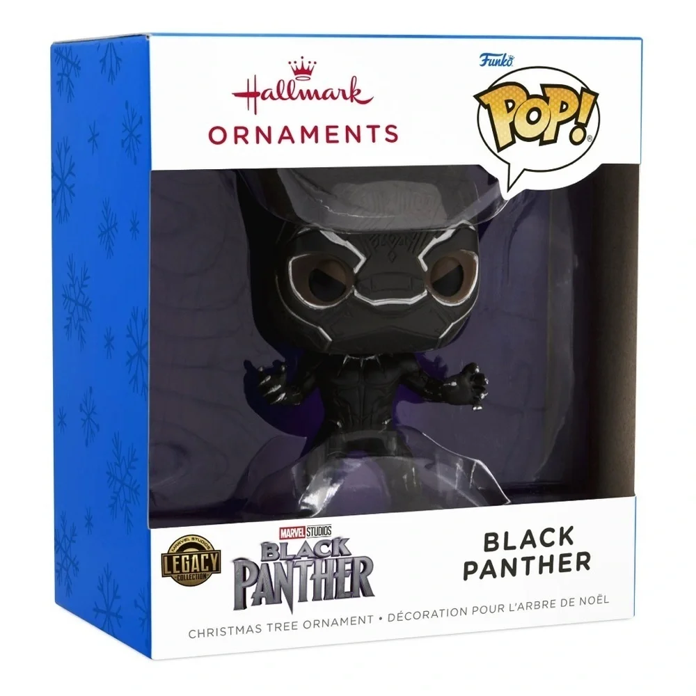 NEW Hallmark Marvel Black Panther Funko POP! Ornament